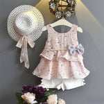 Children Clothes Suits 2020 Syle Sleeveless Folk-Custom Girls