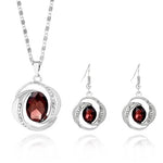 Cubic Zirconia Wedding Jewelry Sets