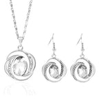 Cubic Zirconia Wedding Jewelry Sets