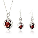 Cubic Zirconia Wedding Jewelry Sets