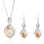 Cubic Zirconia Wedding Jewelry Sets