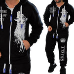 Tracksuit Men's Casual Suit Autumn Men's Hooded