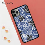 MaiYaCa Maori Tribal Samoan Polynesian Print TPU Case For iPhone 11 Pro Max XR X XS Max 5S SE 2020 6S 7 8 Plus Cover Coque