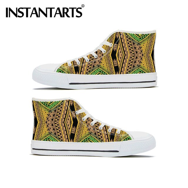 Polynesian Print Casual Lady sneaker