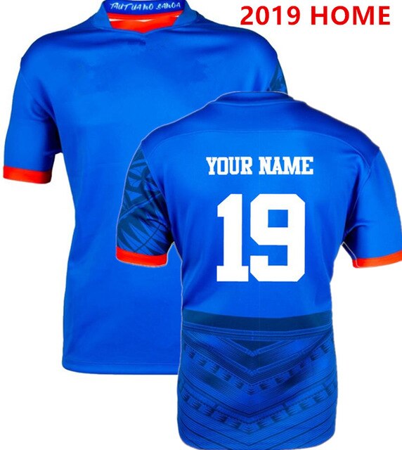 SAMOA RUGBY JERSEY size S-M-L-XL-XXL-3XL-4XL-5XL