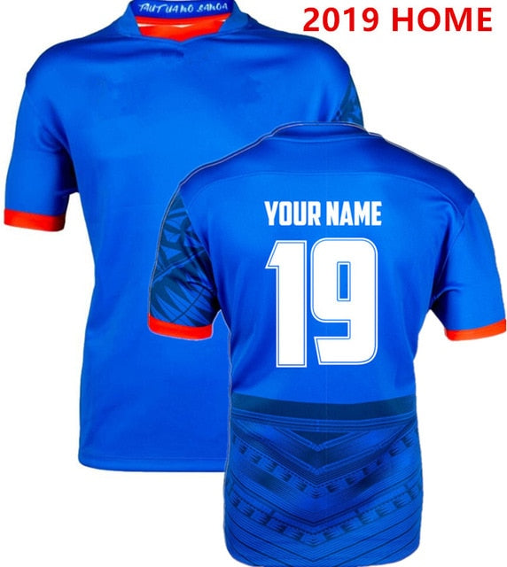 SAMOA RUGBY JERSEY size S-M-L-XL-XXL-3XL-4XL-5XL