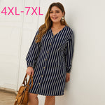 2020 spring autumn plus size shirt dress for women