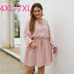 2020 spring autumn plus size dress for women