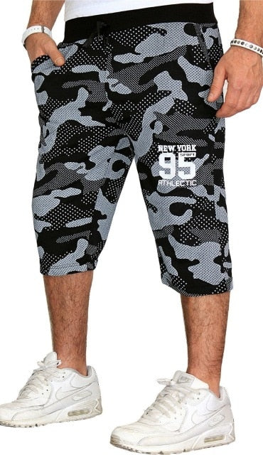 Summer Men Shorts Print Camouflage Casual Shorts