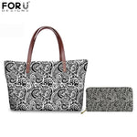 2pcs/Set Fashion Women Handbags Poly design