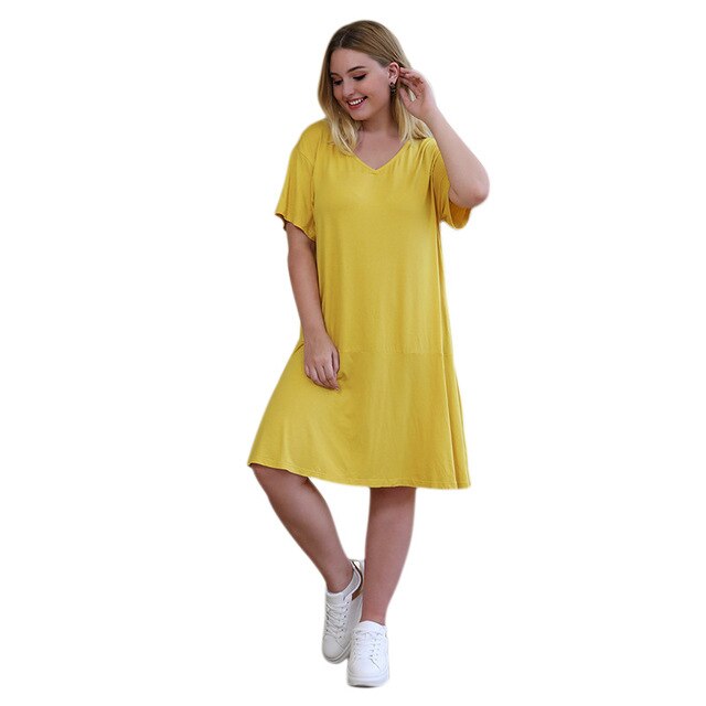 2020 summer plus size dress for women