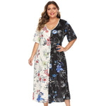 2020 new summer plus size long dress