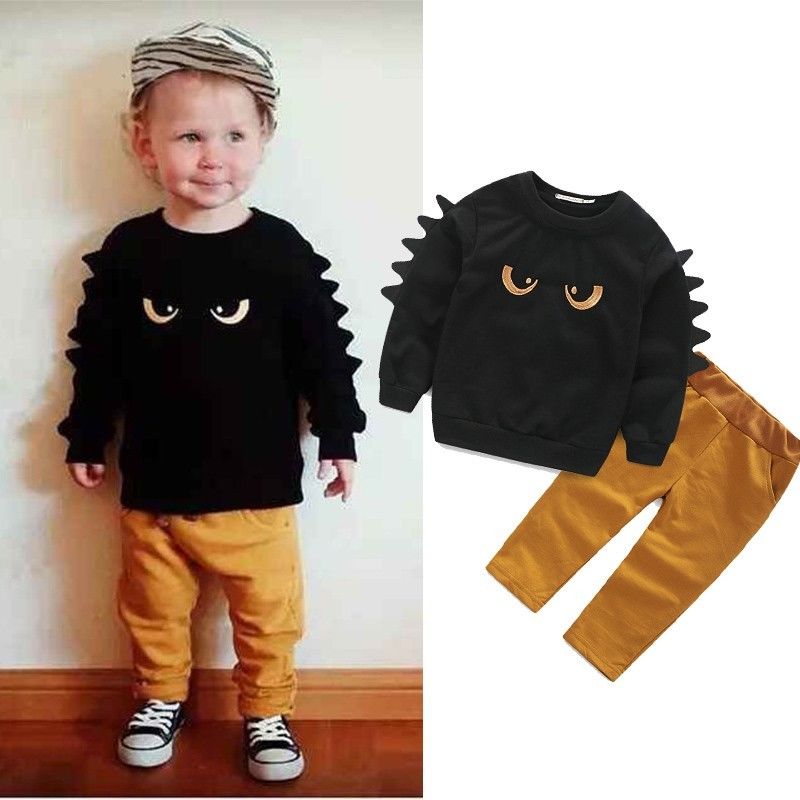 Autumn Winter Baby Boy Cute Clothing  2PCS