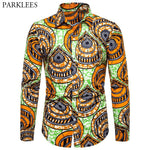 Fashion Dashiki Print African Shirt Men