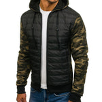 Winter Camouflage Jacket Men Casual Hoodies