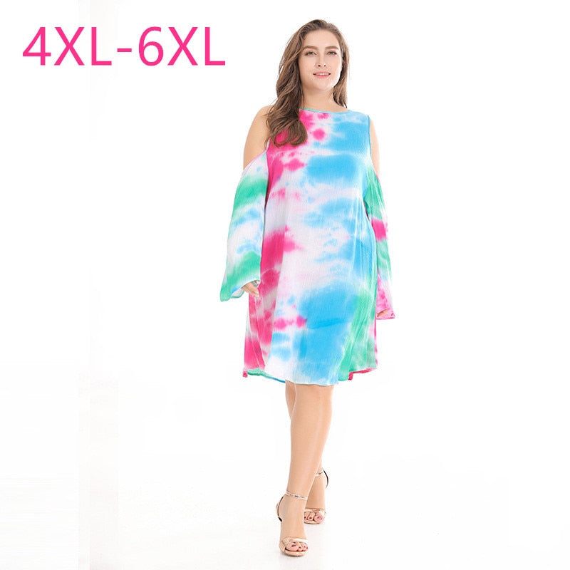 New 2020 spring summer plus size dress for women