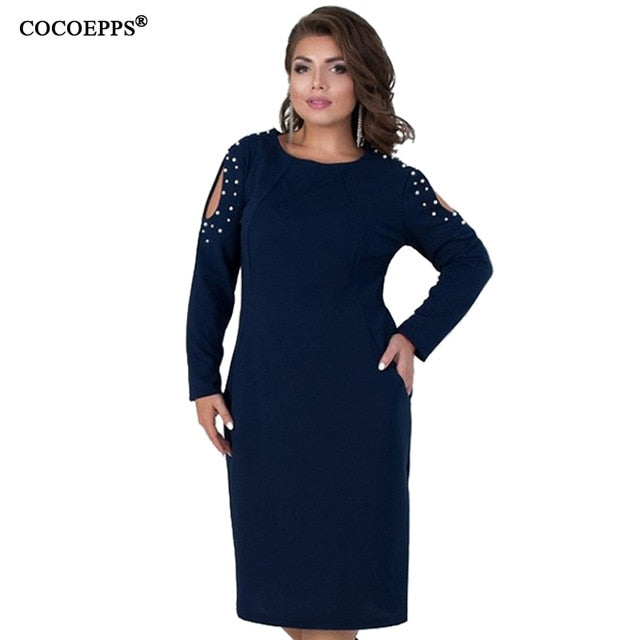 5XL 6XL 2019 Big Size Women Loose Dress