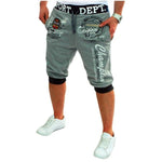 Summer Men Casual Shorts Boys Knit Sweatpants