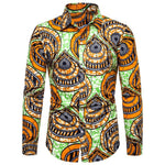 Fashion Dashiki Print African Shirt Men