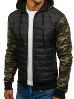 Winter Camouflage Jacket Men Casual Hoodies