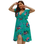 New summer plus size long dress for women