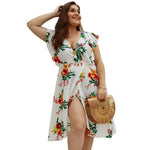 New summer plus size long dress for women