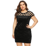 2020 new summer plus size mini dress for women