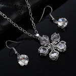 Fashion Nigerian Water Drop Flower Jewelry Sets