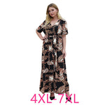 2020 summer plus size long maxi dress for women