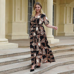 2020 summer plus size long maxi dress for women