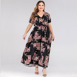 2020 summer plus size long dress for women