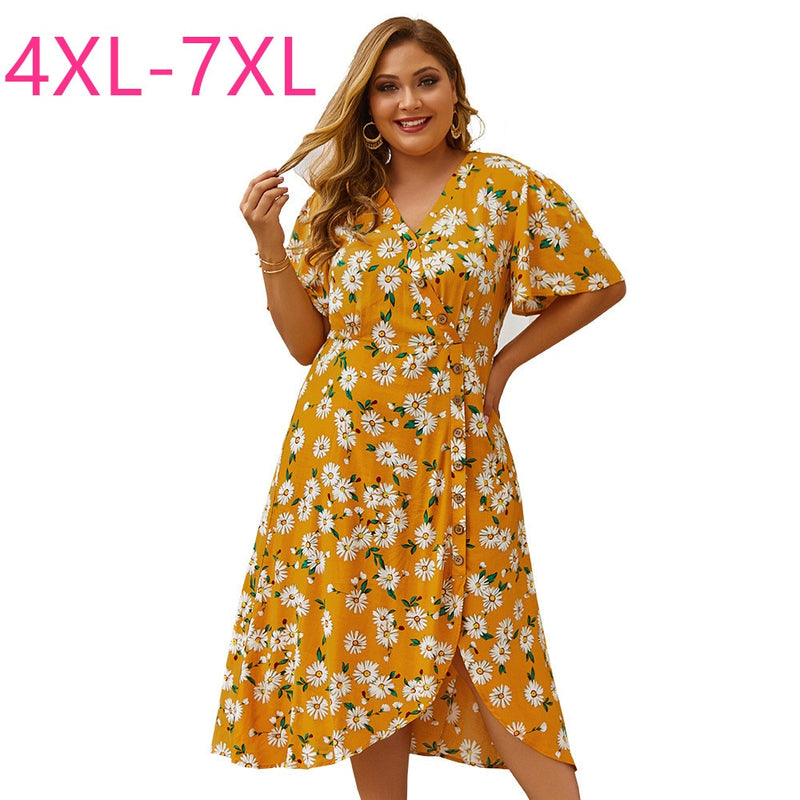 New 2020 summer plus size long dress