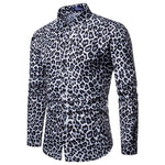 Men's Sexy Leopard Print Shirt