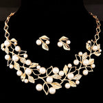 Bridal Simulated Pearl Jewellery Sets