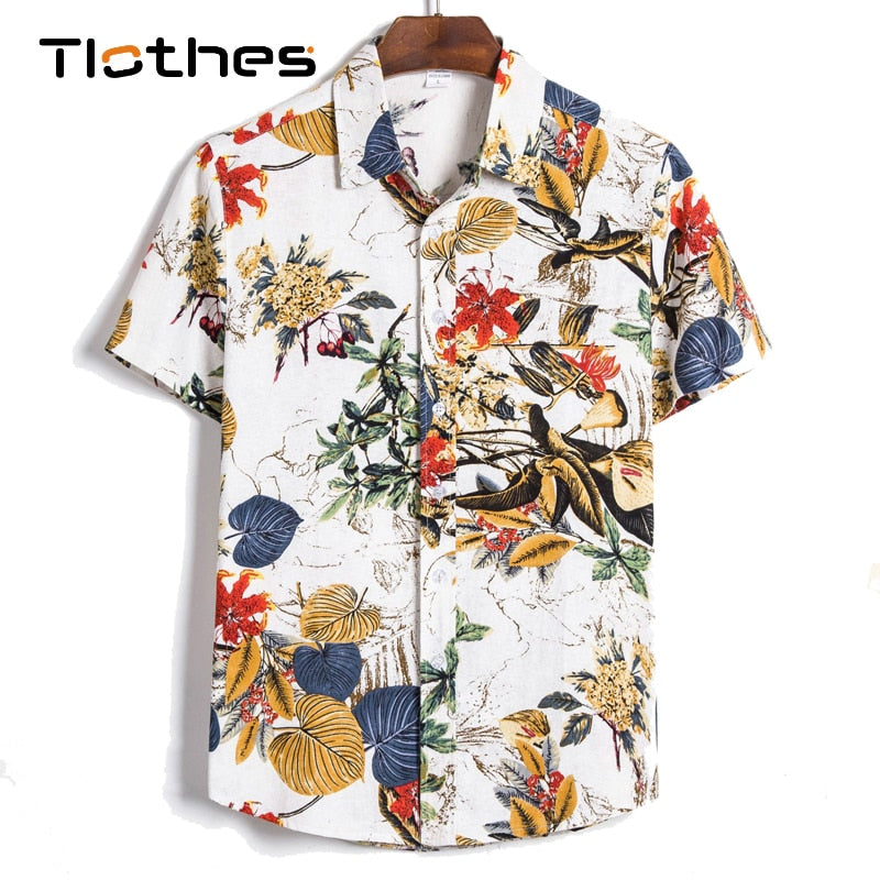 Fashion Print Hawaiian Shirt for Men