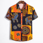 Fashion Print Hawaiian Shirt for Men