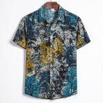 Fashion Print Hawaiian Shirt for Men