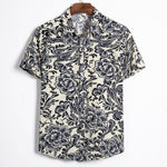 Fashion Print Hawaiian Shirt for Men