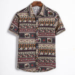 Fashion Print Hawaiian Shirt for Men