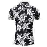 2020 Fashion Print Short Sleeve Hawaiian Shirt