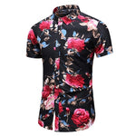 2020 Fashion Print Short Sleeve Hawaiian Shirt