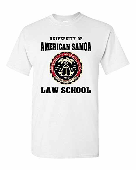 University Of American Samoa Law School T-Shirt