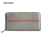 Women PU Leather Wallets Polynesian style