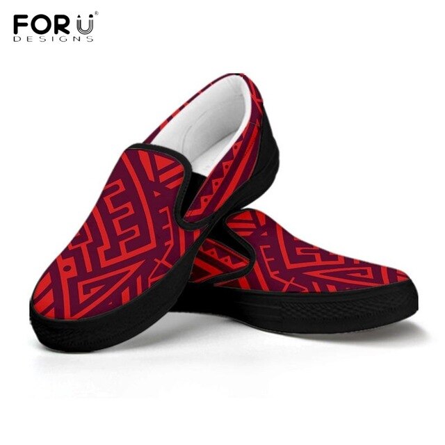 Polynesian Casual Slip On Shoes