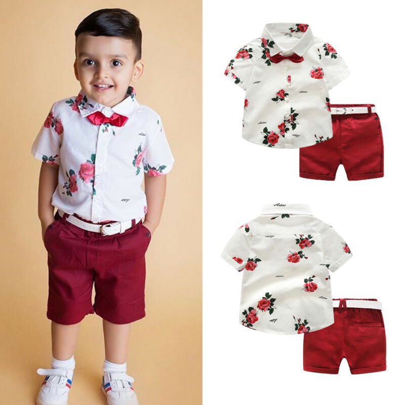 Toddler Kids Gentleman Clothes Baby Boys Outfit