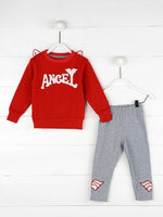 2020 Girl Clothes autumn Toddler Kids Sets Angel