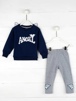 2020 Girl Clothes autumn Toddler Kids Sets Angel