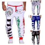 NEW Gyms Letter Printed Sports Pants Joggers