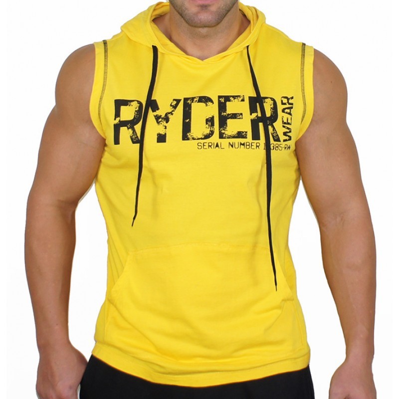 Men's Sports Sleeveless Hooded Sweatshirt