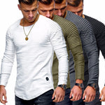 New Arrival Casual Pullover Men Long Sleeve O-Neck